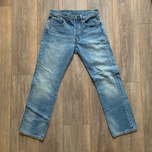 Levi’s 501 Original Jeans, Light Wash 30W x 29L
